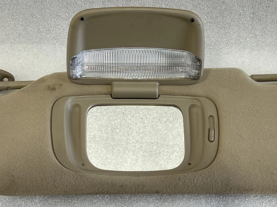 Lexus RX400H 2007 lado izquierdo del conductor parasol marfil La01 Foto 3 de 4