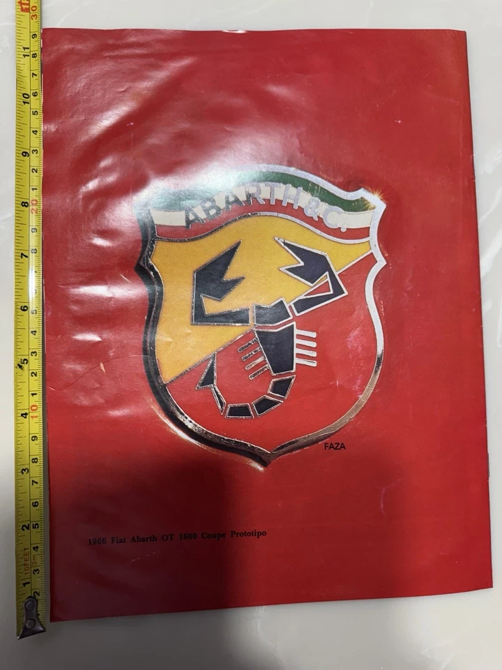 🔥RARO Revista Propietarios Abarth 01-88 200 fotos Historia Carreras AOI Cosentino Fiat Foto 4 de 4