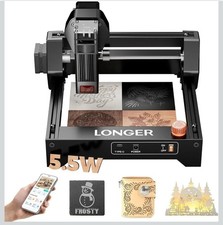 LONGER Ray5 Laser Engraver, 5500mW Portable Laser Engraver Cutter, 12000mm/min