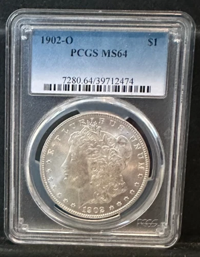 1902-O Morgan Dollar Graded PCGS MS64