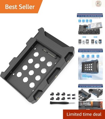 2.5'' to 3.5'' SSD SATA Hard Drive Adapter Kit for Seamless Upgrades