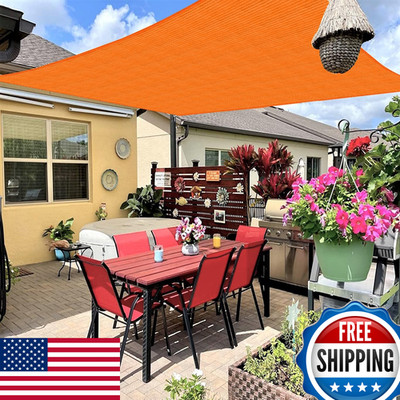 Infrange 8 X 12 Rectangle Sun Shade Sails Canopy Uv Block For Patio Deck