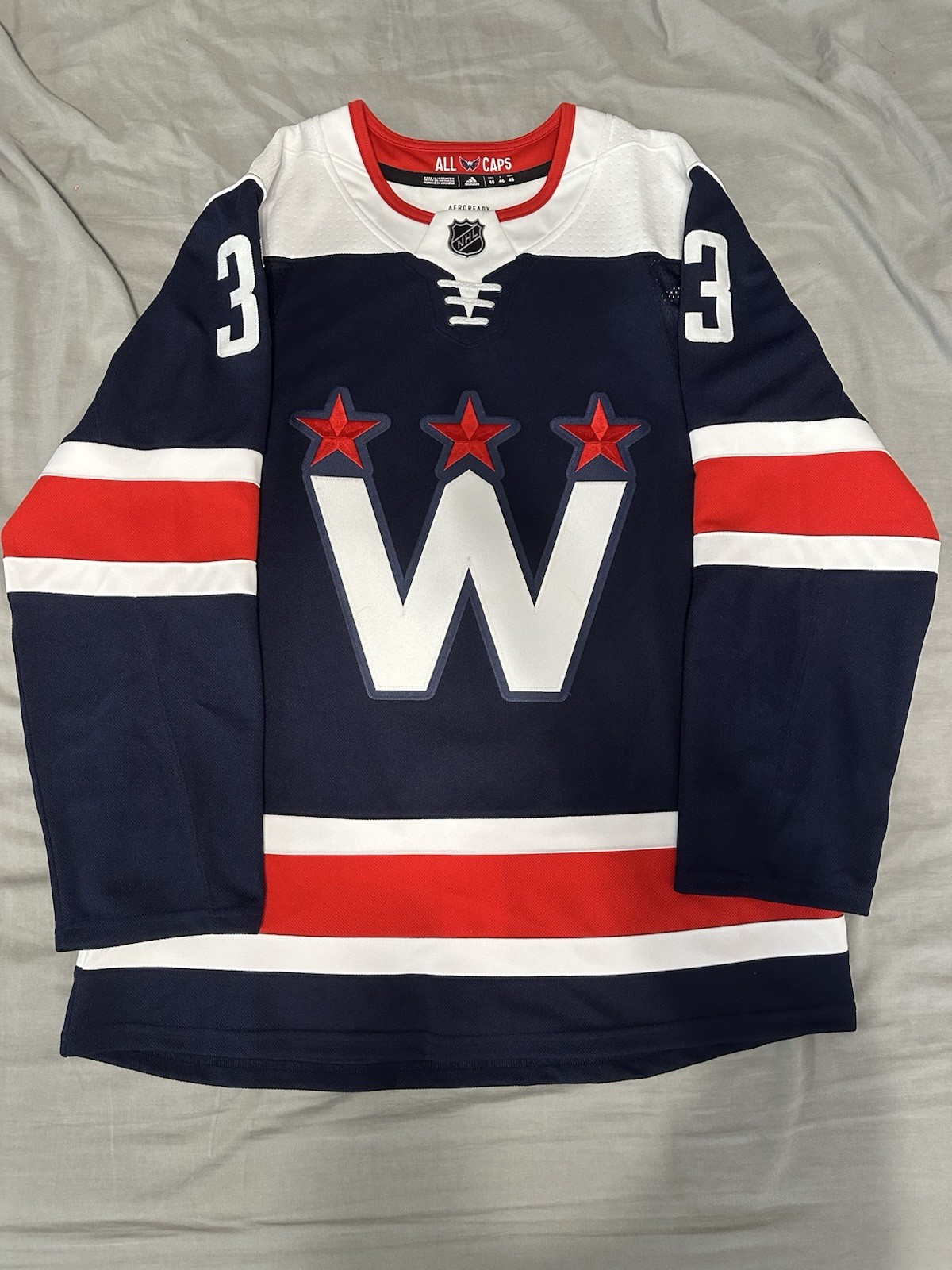 Zdeno Chara Washington Capitals Alternate Third Jersey. Adidas Size 46. BNWT