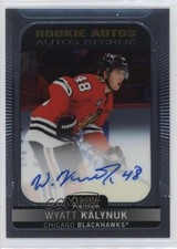 2021-22 O-Pee-Chee Platinum Rookie Auto Wyatt Kalynuk #R-WK Auto 0zw6