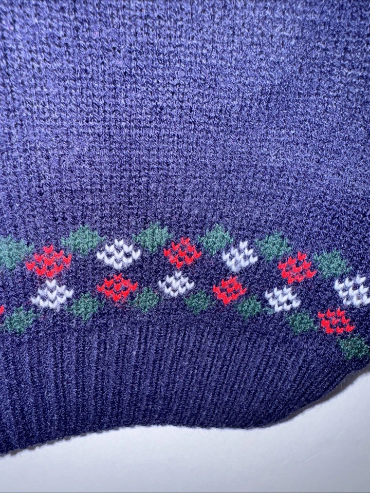 Rugged Bear Size 4 Blue Hockey Bear Sweater - Image 3 of 4