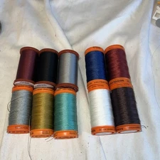 10 Spools COATS & CLARK & Sew-Ology extra Strong Upholstery Thread 150-Yard