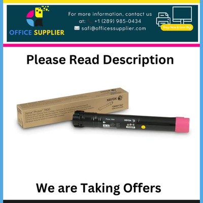 Xerox Phaser 7800 Magenta High Capacity Toner-Cartridge (17,200 Pages) - 106R015
