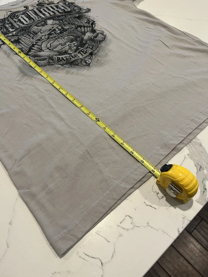 Camiseta de Colección Y2K Ecko Unltd Grunge Calavera Para Hombre Camisa Talla XL Golpeada MMA Foto 4 de 4