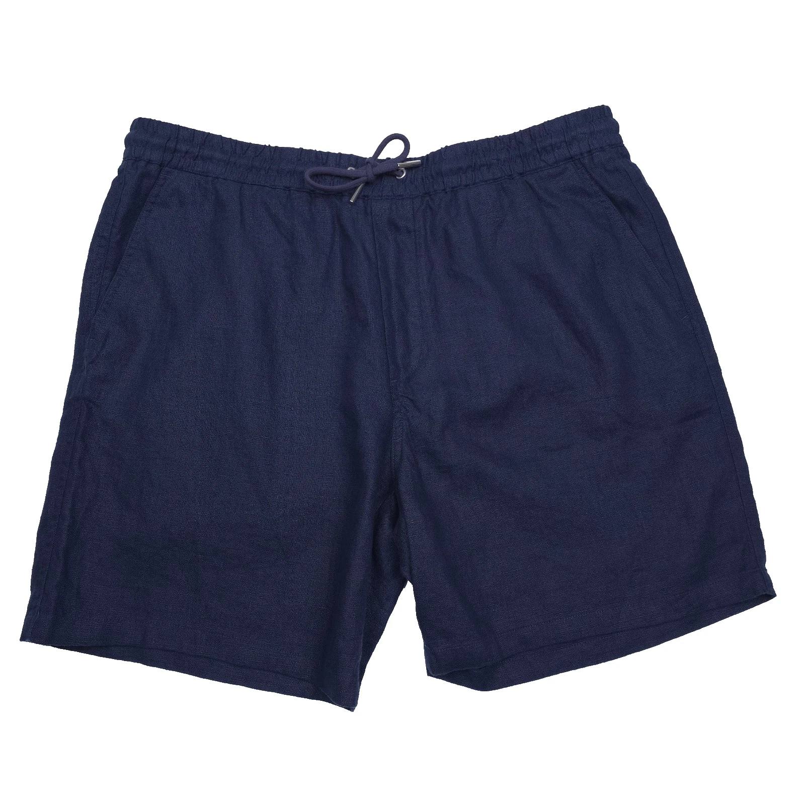 NN07 Gregor 1454 Linen Drawstring Shorts Mens Size 2XL Regular Fit Solid Blue