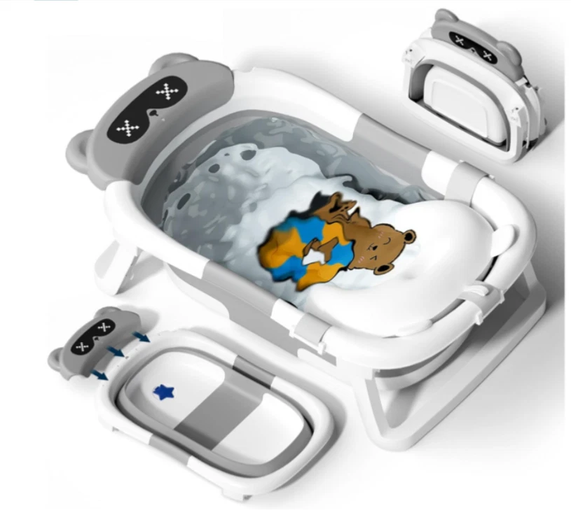 COOSEYA Baby Bath Tub Foldable, Baby Bathtub Collapsible Essentials for Newborn
Opens in a new windo
