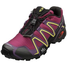 Salomon Speedcross 3 Unisex Fashion Trainers in Plum - 10.5 UK
