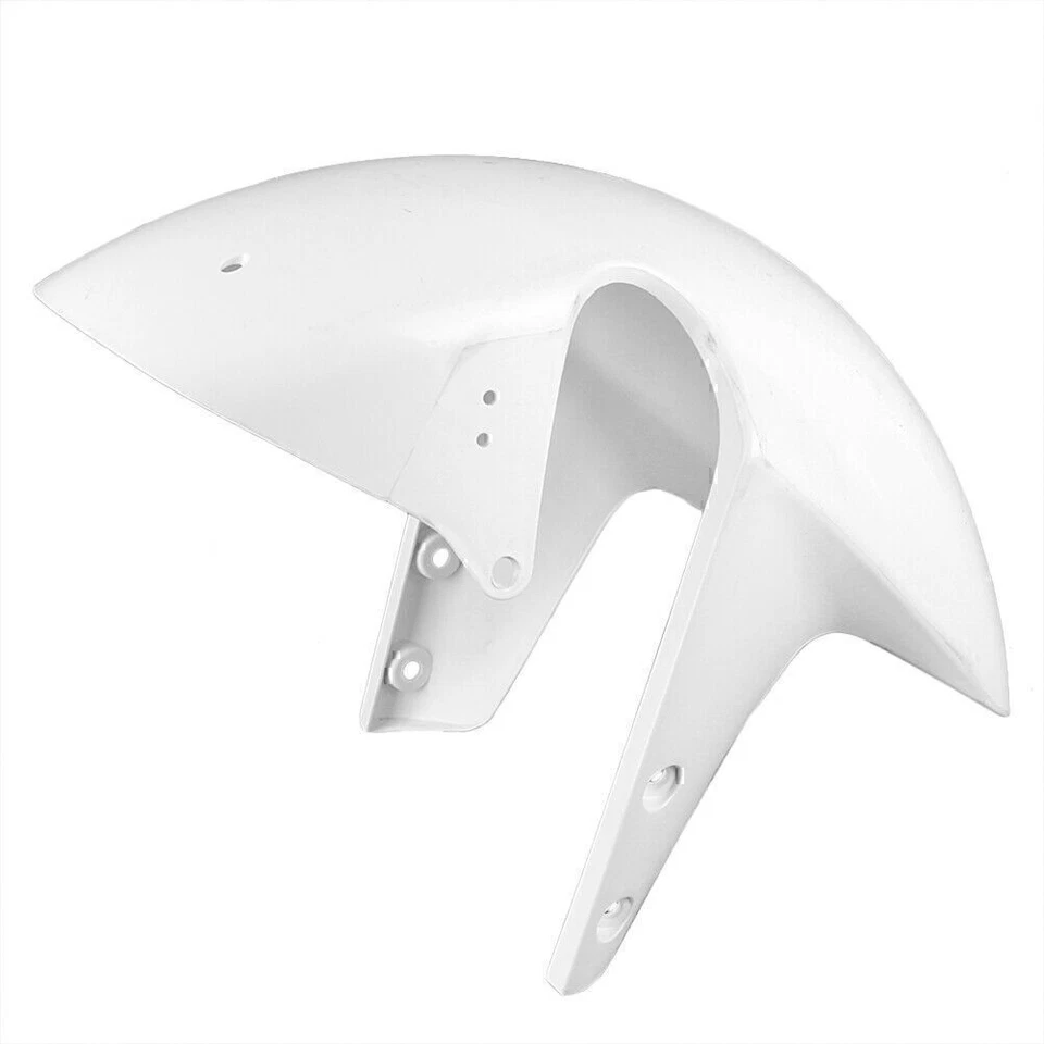 Carenado guardabarros delantero para Suzuki GSXR1000 2000-2002 K1 y GSXR600/750 01-03 blanco Foto 4 de 4