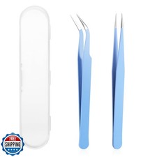 2 Pcs Sticker Tweezers, Craft Tweezers Scrapbooking Tools Precisi