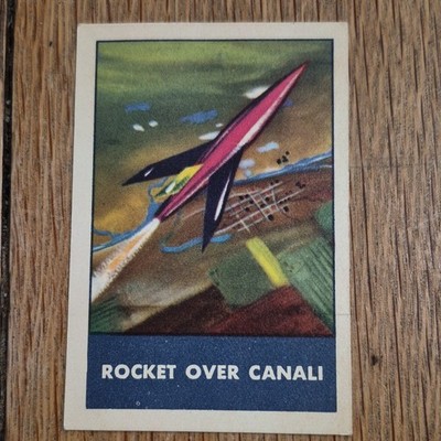 Chex Trading Card Rocket Over Canali Space Patrol Non-Sport Base Set 
