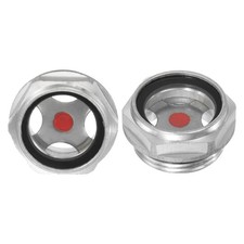 &Ouml;lansicht f&uuml;r Kompressor M33 x 2mm - 2 St&uuml;ck Hartglas