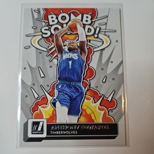Bomb Squad Anthony Edwards | 2022-23 Panini Donruss #1 Timberwolves