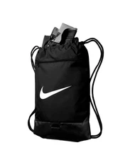 NIKE BRASILIA BLACK DRAWSTRING Sackbag Training Gym Bag Backpack Sack All Sport