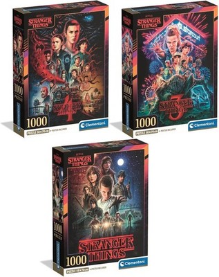 Stranger Things Puzzle 1000 Teile Staffel 1 3 4 5 Puzzle