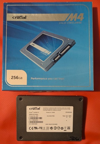 Crucial M4 256GB, 2.5" SSD SATA 6Gb/s bis zu 500 MB/s