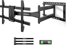 TV Wall Bracket Full Motion 43-80 Inch 1065mm Arm Swivel Tilt 50kg VESA 600x400