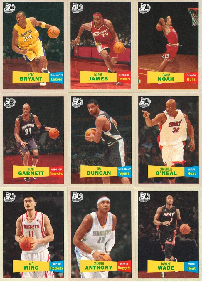 2007 2008 Topps Basketball Complete MASTER Set 2 Kevin Durant Rookie Cards PLUS - Image 2 of 4