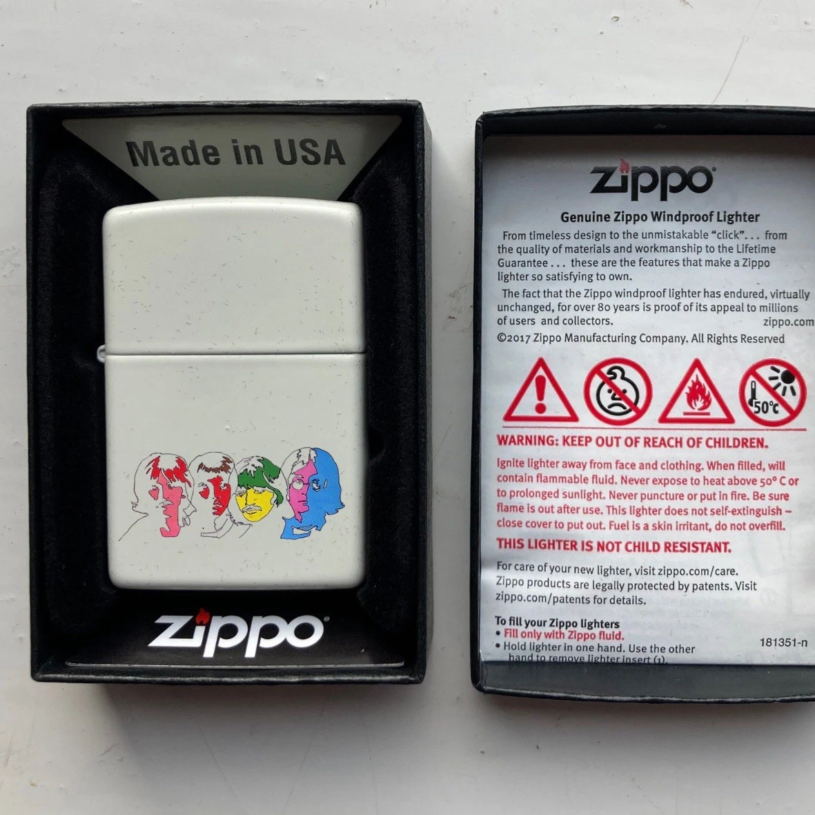 Preços baixos em Beatles Zippo | eBay