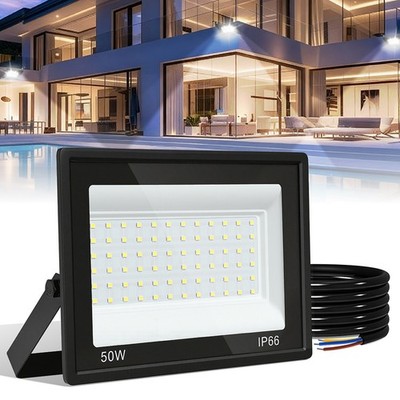 LED Fluter Garten Flutlicht Außen Strahler Floodlight Scheinwerfer Außen Fluter