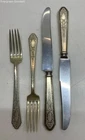 Lunt Treasure Mary II Sterling Silver Forks and Knives