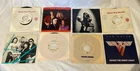 Van Halen 45 RPM, 7” Singles Vinyl Record Lot Of 8. Sammy Hagar, David Lee Roth