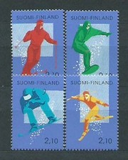 Finland - Mail 1991 Yvert 1118/1121 ** Mnh Sports