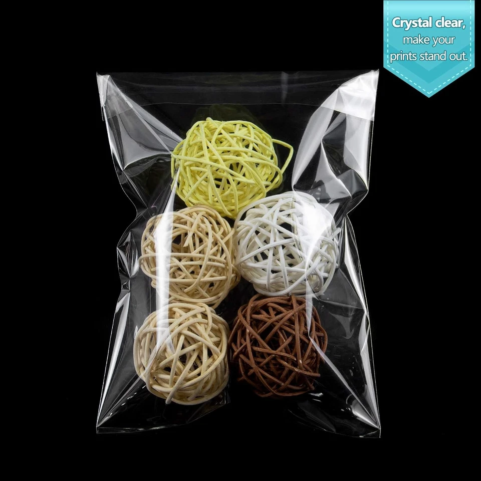 Golden State Art, 100 Pack Clear Bags for Mats, 4-3/4 x 6-1/2, - Image 4 of 4