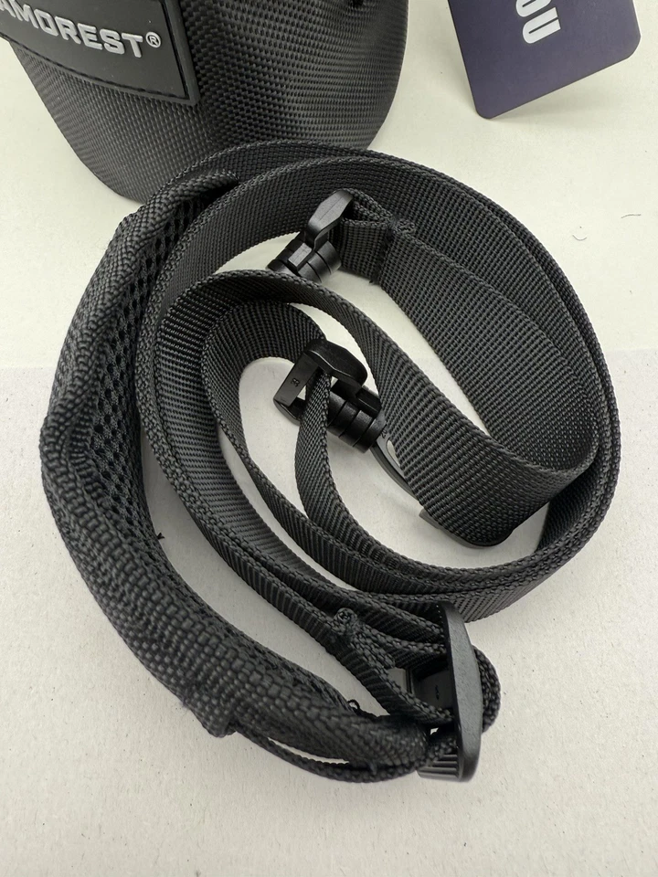 Estuche para lentes de cámara compatible con bolsa para lentes (3,35" x 3,74" (nylon, negro) nuevo con etiquetas *leer Foto 3 de 4