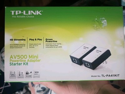 TP-LINK TL-PA411 500MBPS  MINI POWERLINE ADAPTER