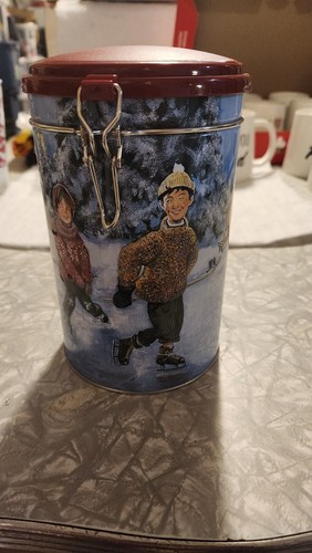 Tim Hortons Limited Edition "Skating Pond" Coffee Tin Collector Series #003 - Picture 2 of 5