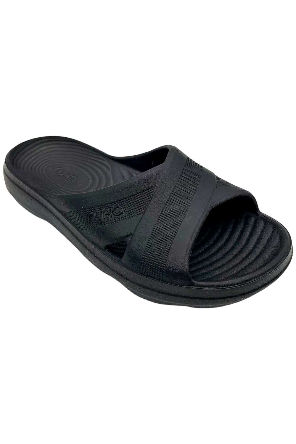 Ryka Women's Cross Band Recovery Slide Sandals Refresh Black
Opens in a new window or tab
