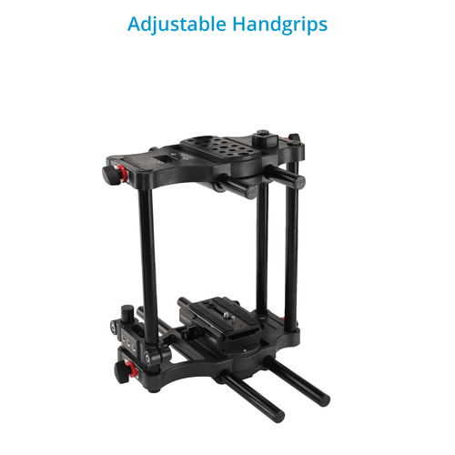 Filmcity Power Cage for DSLR Or Mirrorless Cameras w Top Handle & Handgrips - Picture 6 of 10