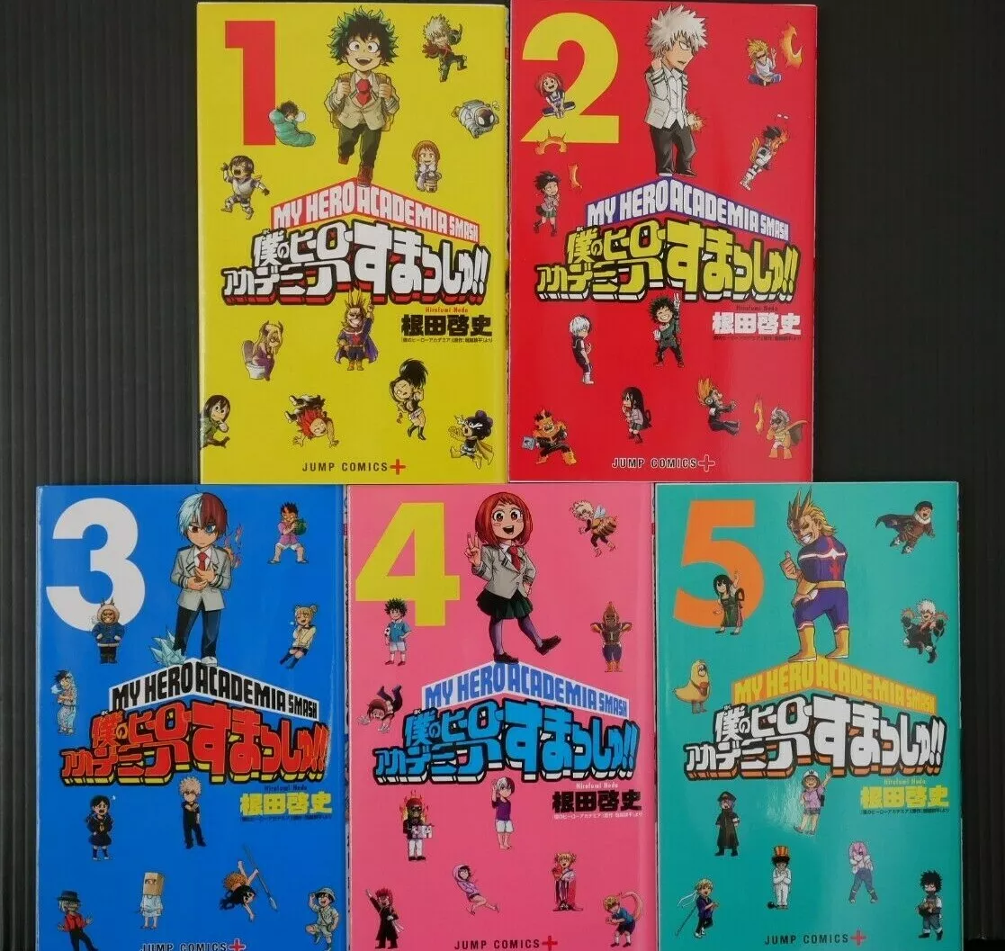 My Hero Academia Smash Series (Vol 1-5) Collection 5 Books Set By