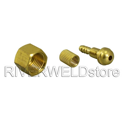 RIVERWELD TIG Welding Torch Fitting Adapter M16x1.5 Gas & Water Quick Connector