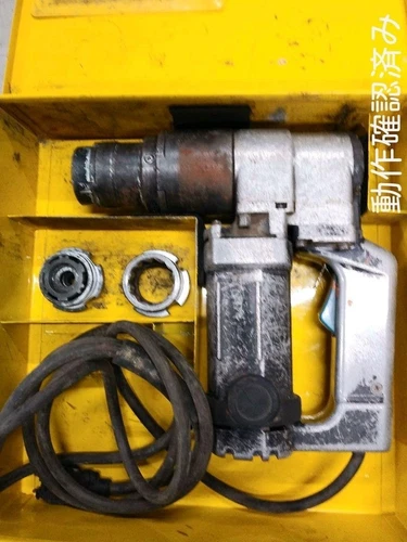 TONE M-201RA Shear Wrench with Case & Sockets, Operation Confirmed, Good "Used"