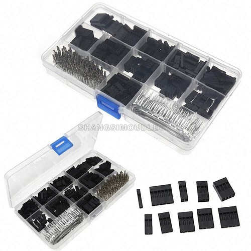 620PCS Dupont Crimp Pin Connector Header Jumper Wire Terminal Housing 2.54mm - Picture 5 of 6