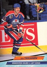 1992-93 Fleer Ultra #67 ESA TIKKANEN Edmonton Oilers NHL Hockey