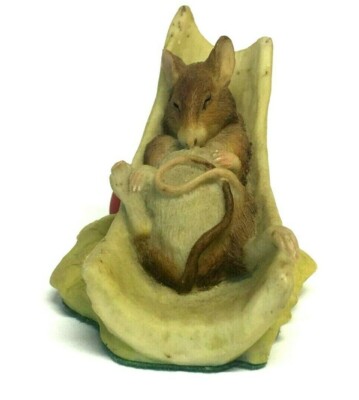 Natures Heritage HSC Hand Painted England BAW Munro Sleeping Mouse