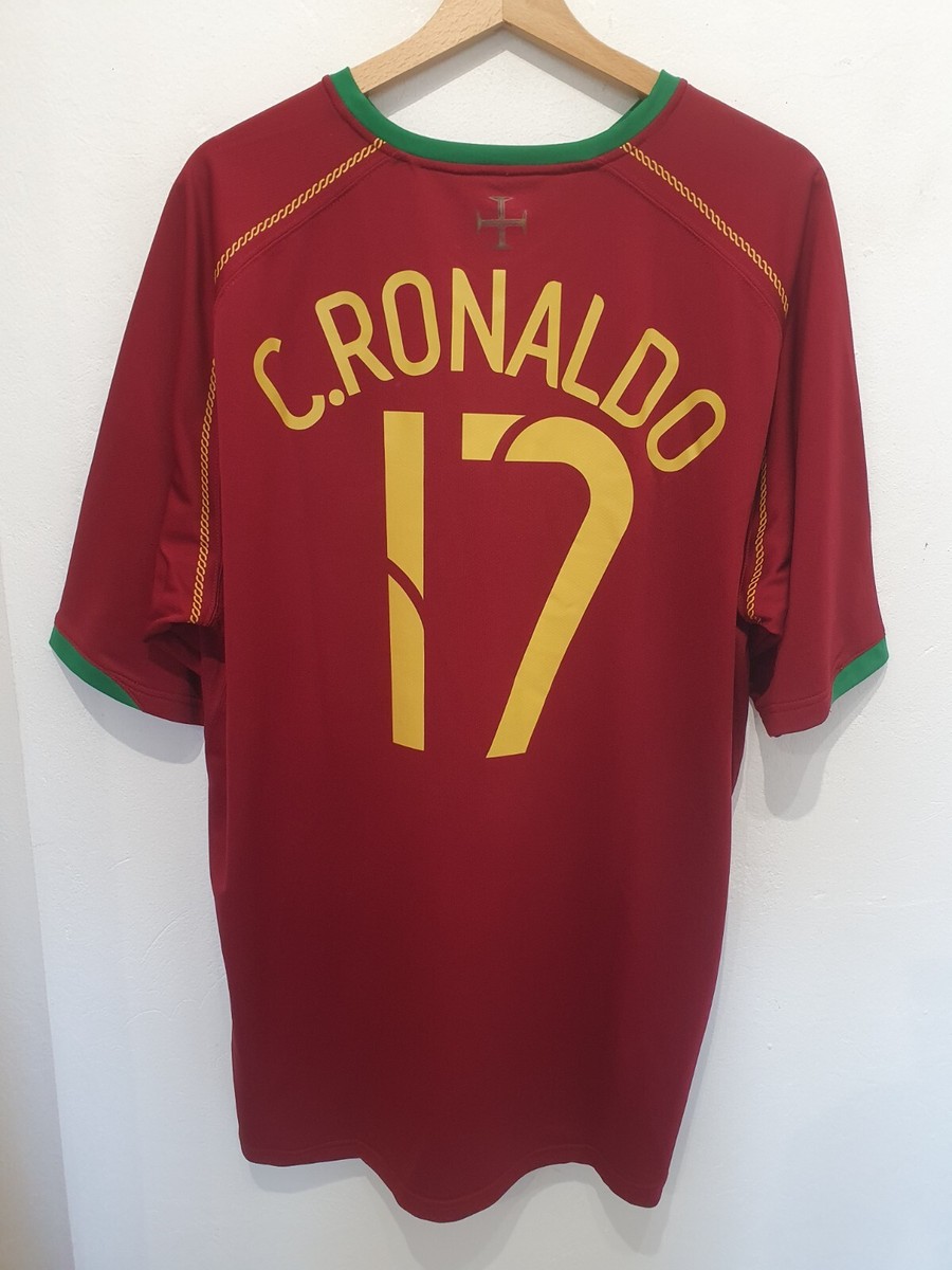 CRISTIANO RONALDO CR7 PORTUGAL 2006 SIZE XXL 2XL JERSEY TRIKOT