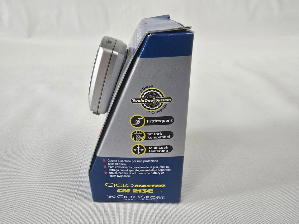 CicloSport Ciclo Master CM 212C Bicycle Bike Speedometer 13 Function - Image 2 of 4