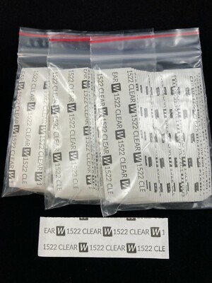 Walker 3M 1522 Hairpiece Tape 108 Pc 1  x 3  Straight Poly Wig 3 Packs PRIVATE