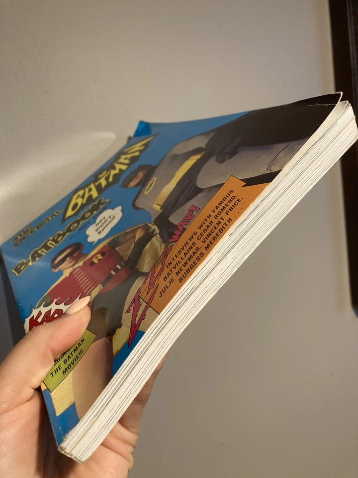 Holy History Batman!!  VINTAGE "THE OFFICIAL BATMAN BATBOOK" by Joel Eisner 1986 Foto 3 de 4