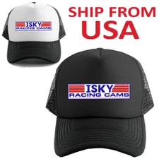 Isky Racing Cams Adjustable Trucker Hat Adult Size
