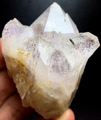 109g WOW! Beautiful Super AMETHYST QUARTZ with EPIDOTE specimen O521