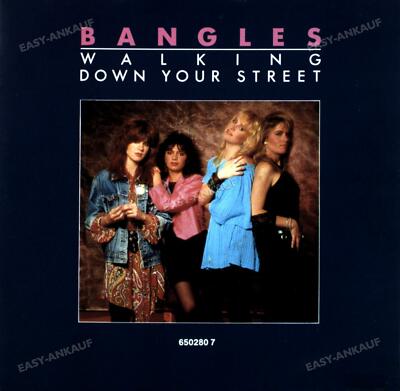 Bangles - Walking Down Your Street 7in (VG/VG) .