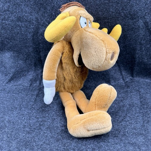 1994 Dakin Bullwinkle Moose Plush 14" Toy Ward - Picture 8 of 12